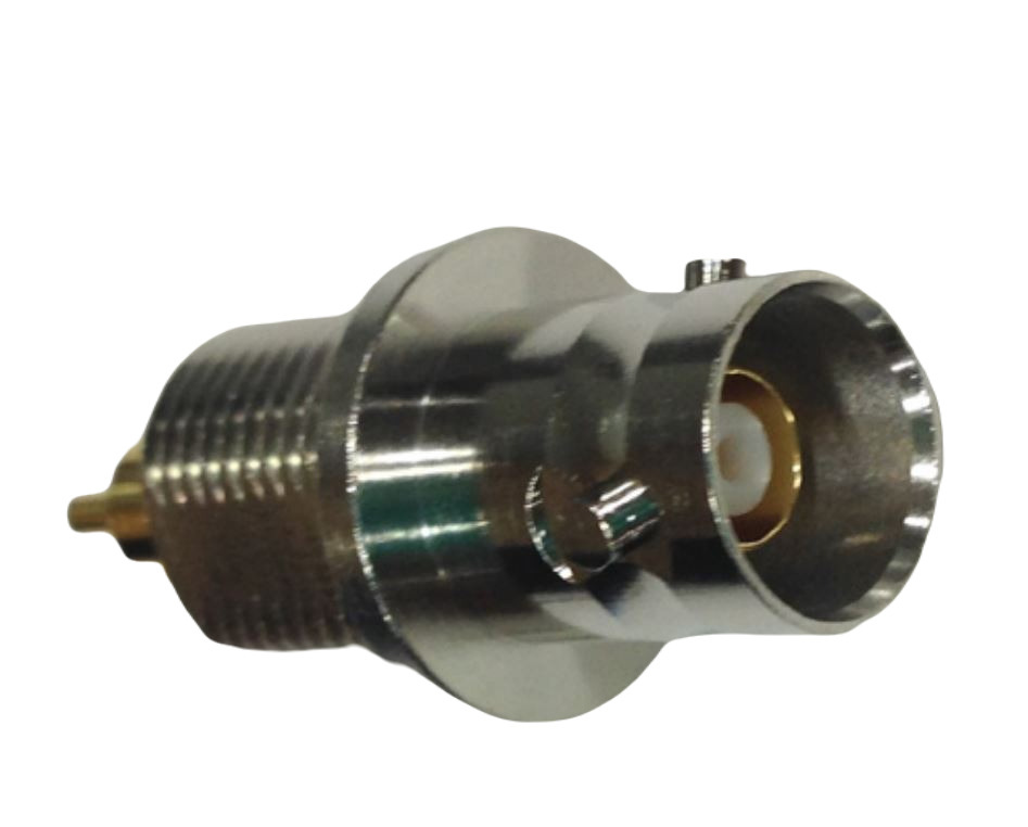 Keysight Technologies N1416A Series Bulkhead Mount Female Triaxial, Straight Body Solder