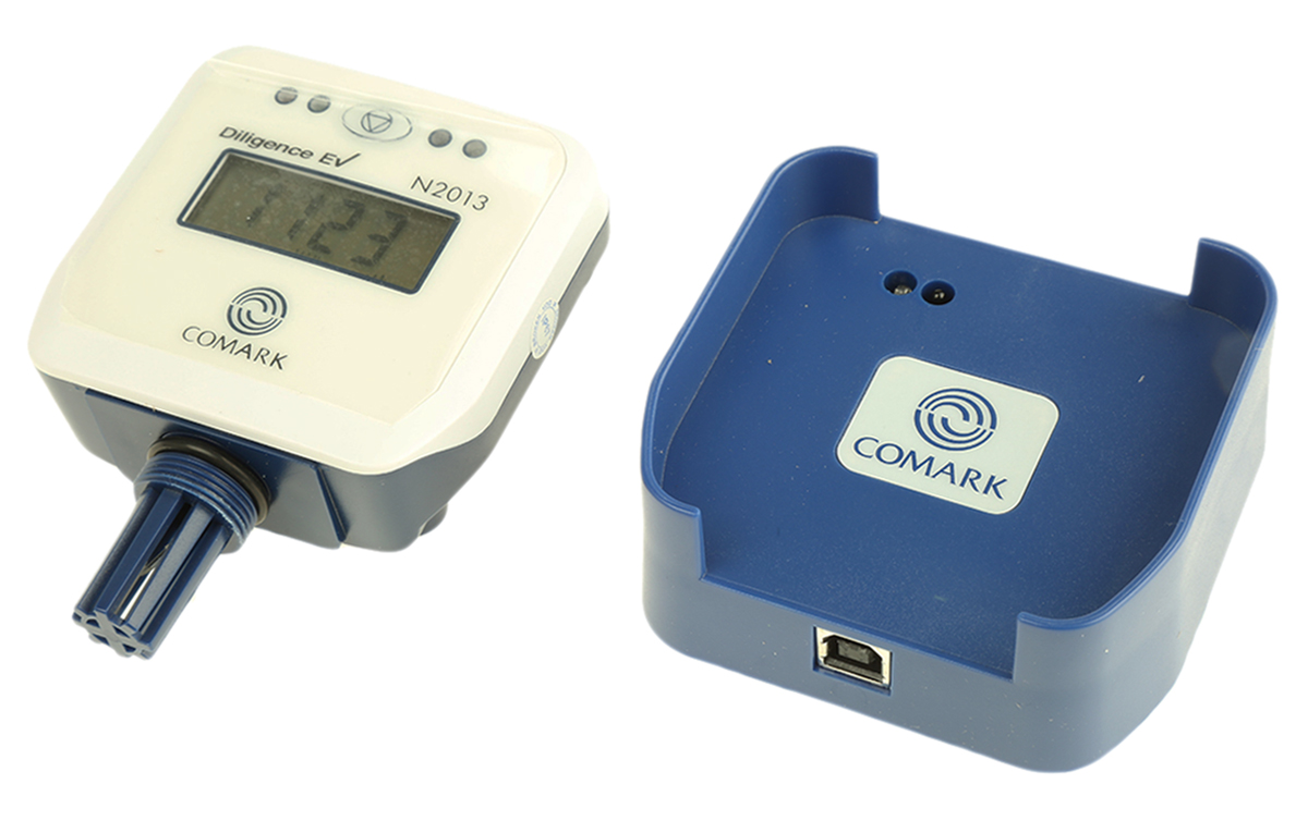 Comark N2013 STARTER KIT Temperature & Humidity Data Logger, Infrared, 2 Channel