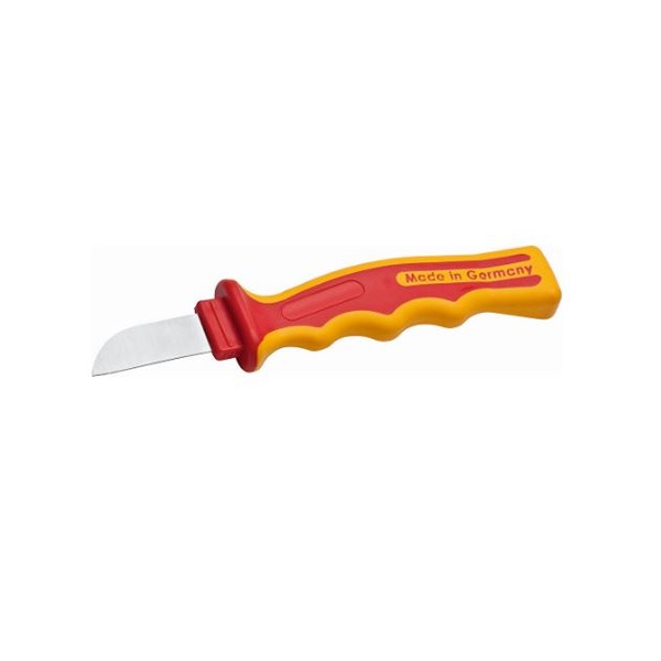 NWS Cable Knife VDE/1000V Approved, 205mm Overall, 50 mm Blade Stainless Steel