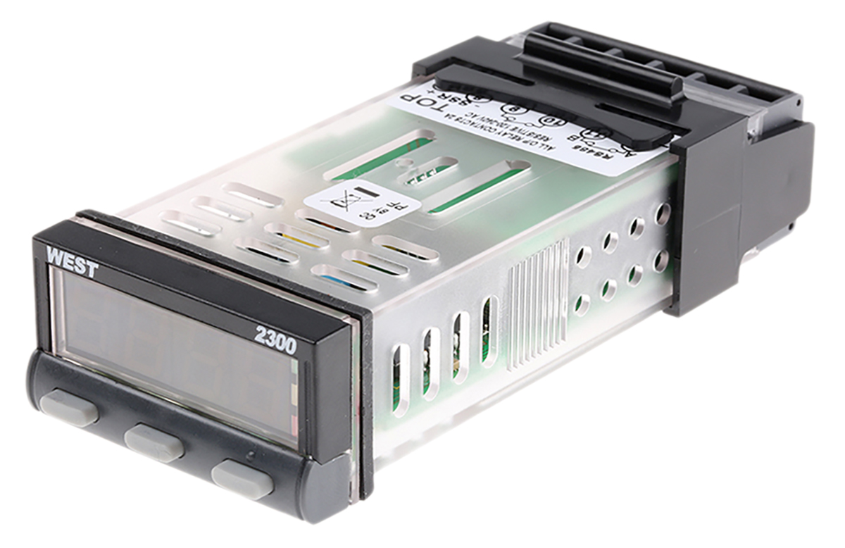 West Instruments N2300 Panel Process Indicator 6 Input, 2 Output SSR 240V ac On-Off