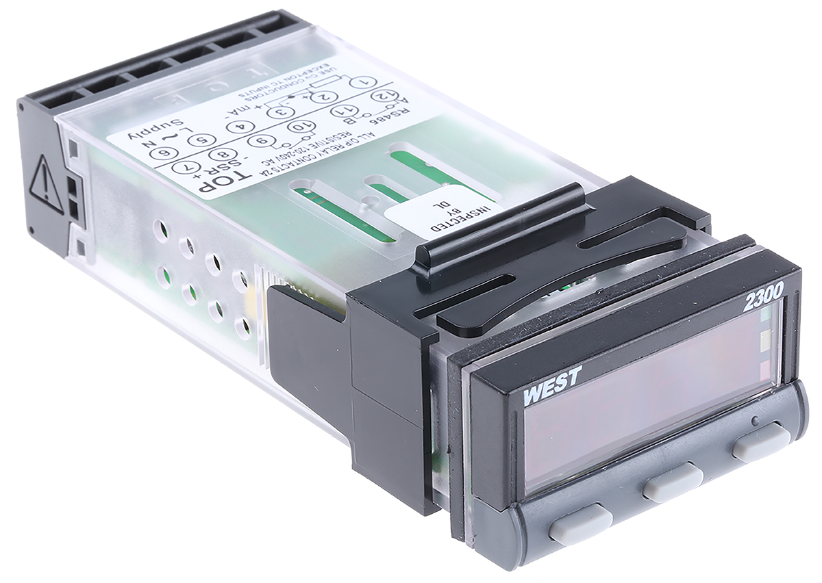 West Instruments N2300 Panel Process Indicator 6 Input, 2 Output SSR 240V ac On-Off