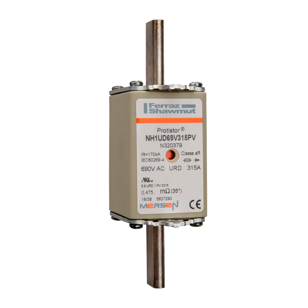 Mersen 315A NH Fuse NH1 690V ac
