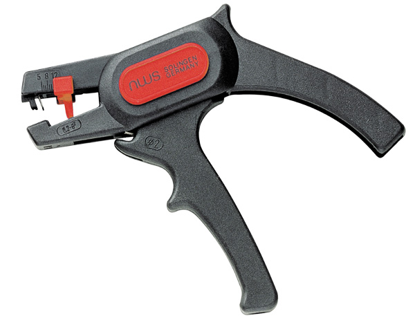 NWS N704 Series Single Core, Multi-Core Insulated Self-Adjusting Wire Stripper, 0.2 to 6 mm², 180 mm Overall