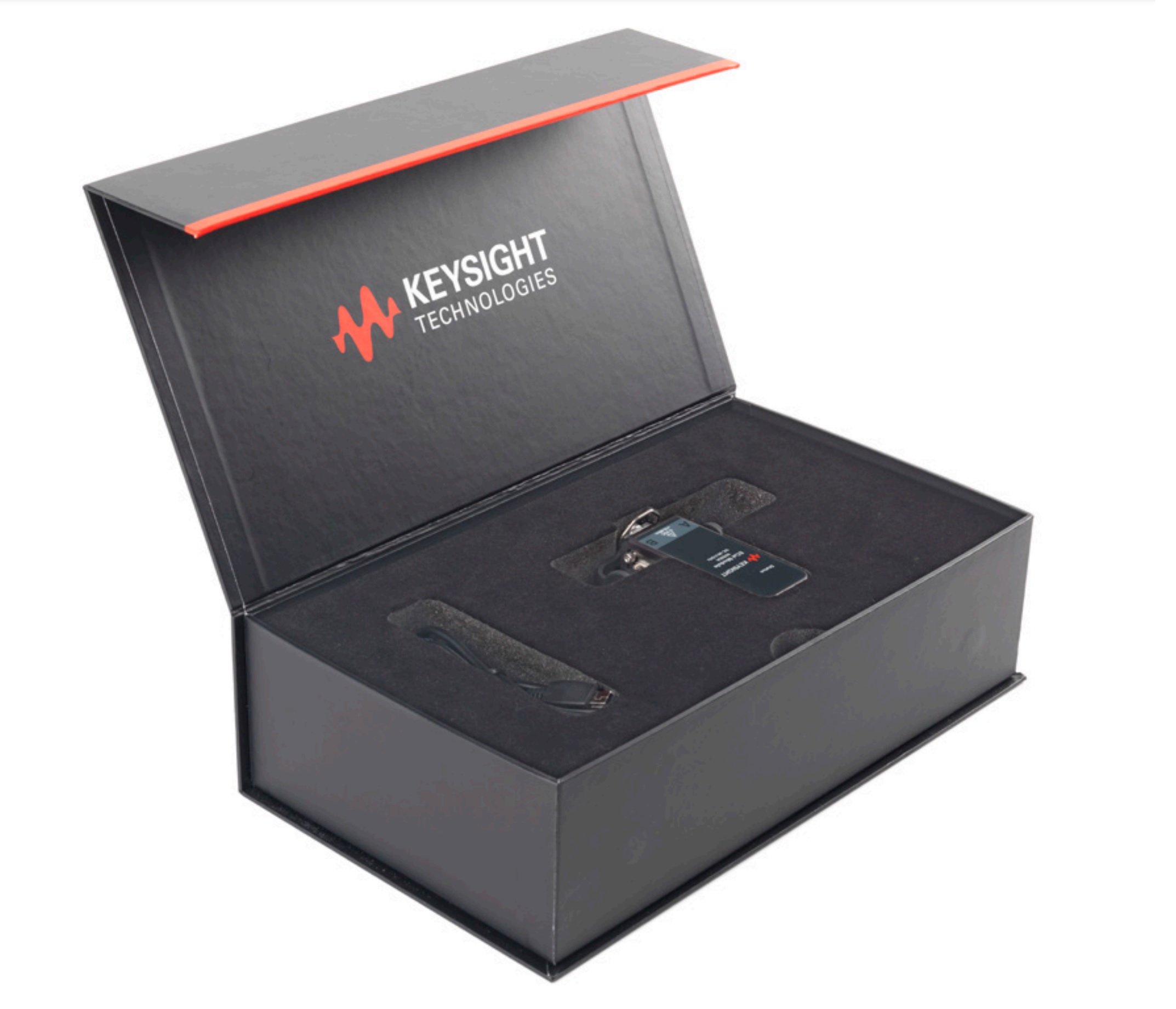 Keysight Technologies Black Plastic Storage Box, 77 mm x 29mm x 27 mm