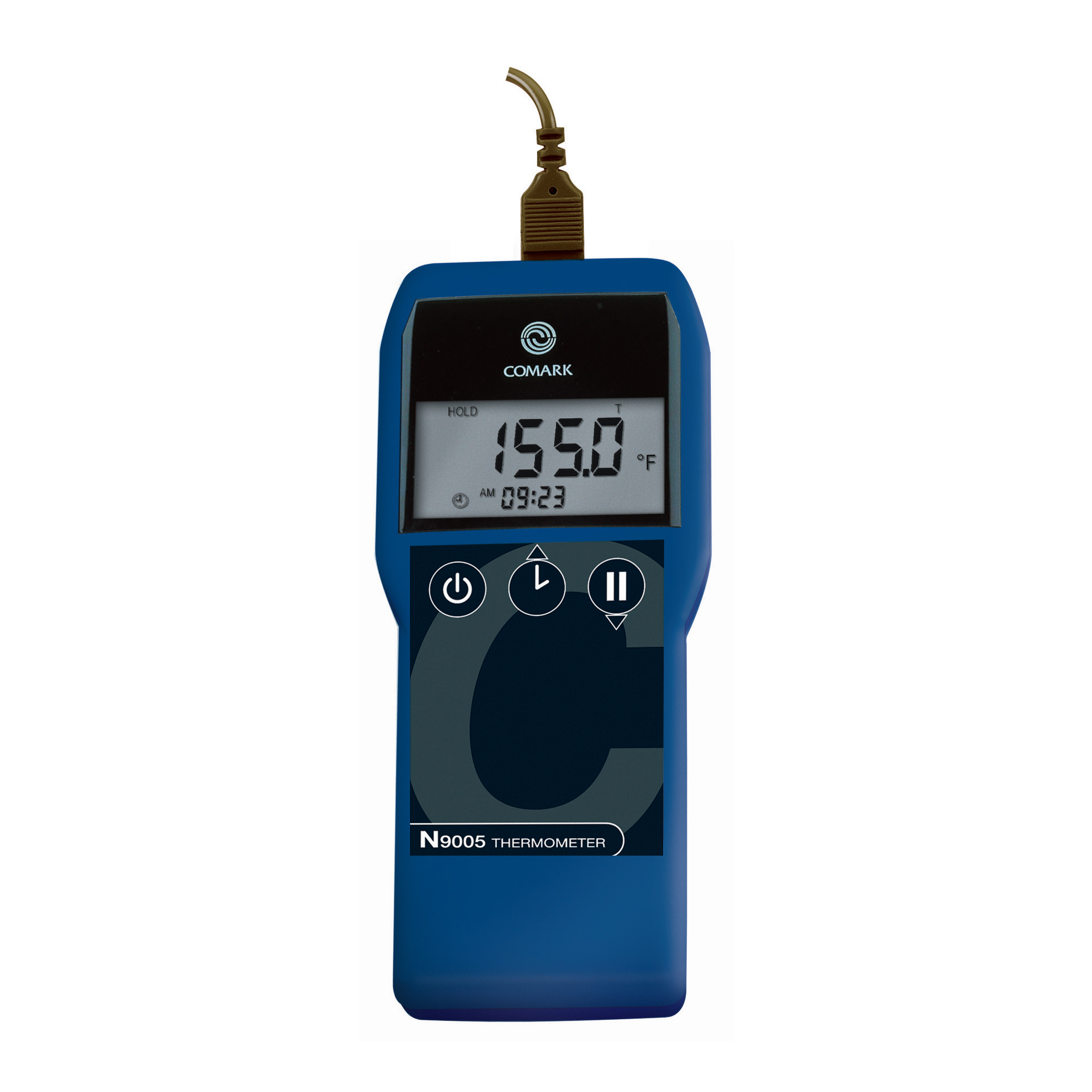 Comark N9005 Thermocouple Digital Thermometer, K, Type T Probe, 400 °C Max, ±0.2 % Accuracy - UKAS