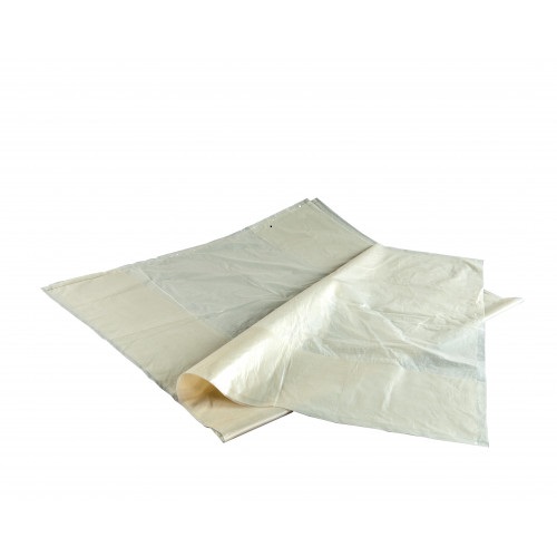 Cromwell Polythene Natural Polyethylene Bin Bag, 140L Capacity, 100 Per Pack per Package
