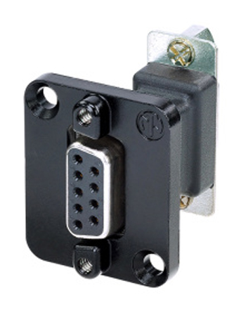 Neutrik D-Sub Adapter 9-Way D-Sub to Female Female 9-Way D-Sub Female Female