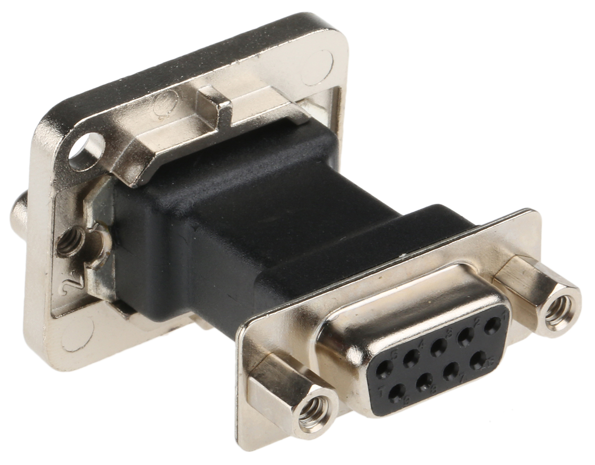 nadb9ff Neutrik D-Sub Adapter 9-Way D-Sub to Female Female 9-Way D-Sub Female Female