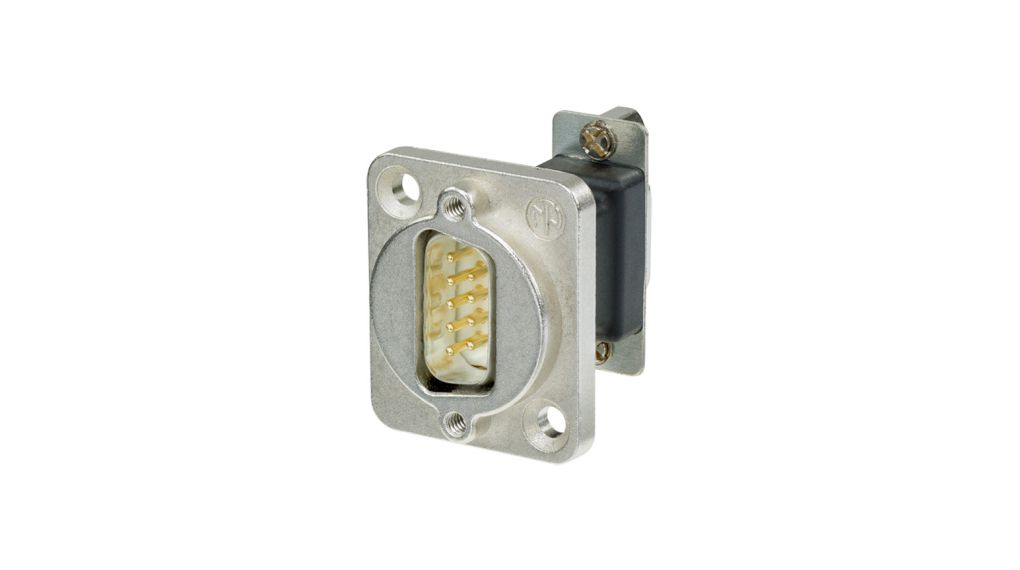 Neutrik D-Sub Adapter 9-Way D-Sub to Male Male 9-Way D-Sub Female Female