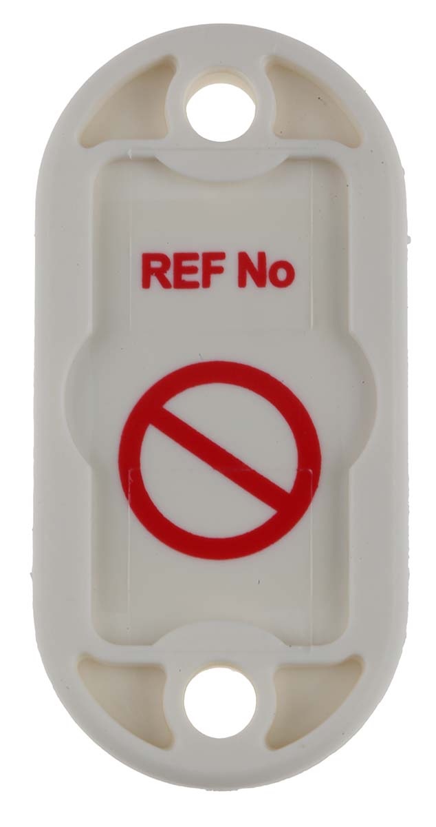 Brady Red on White Safety Prohibition Tag, French Language, 1 Per Pack per Pack