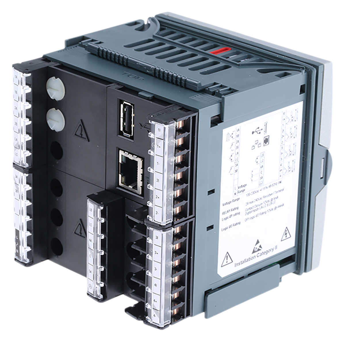 nanodacvhcxlrr Eurotherm NANODAC/VH/C 3-Channel Graphical Chart Recorder RTD, Thermocouple