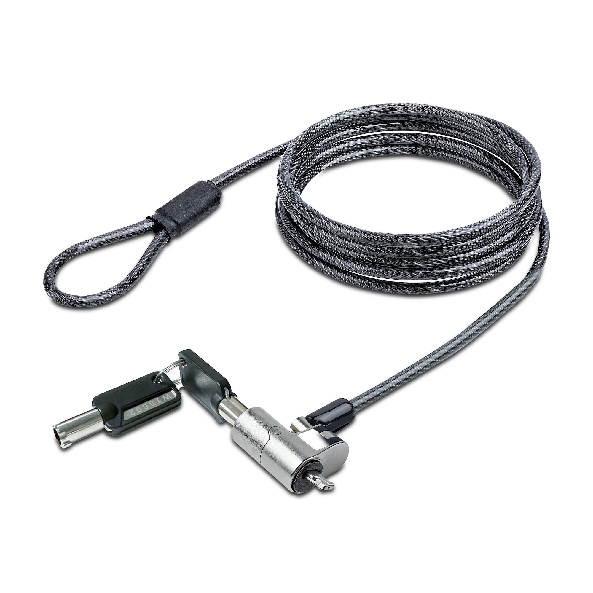 StarTech.com Laptop Lock 2m Laptop Cable Lock for use with Nano Slot Devices