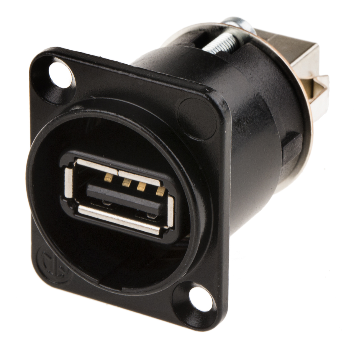Neutrik USB Type A to Female to USB B Female Adapter
