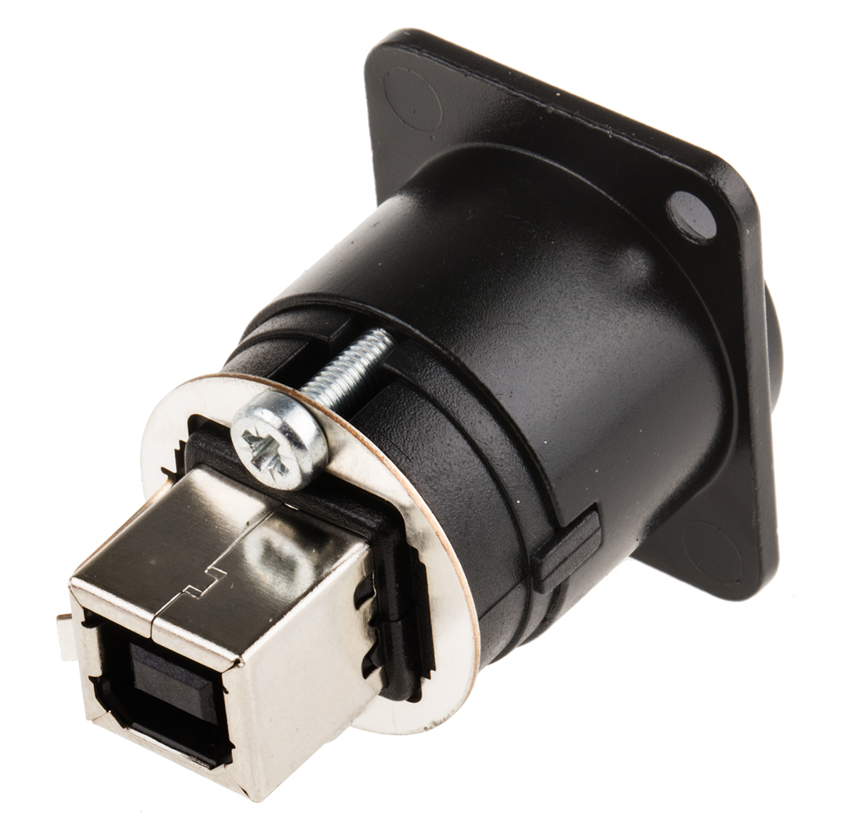 nausb-w-b Neutrik USB Type A to Female to USB B Female Adapter
