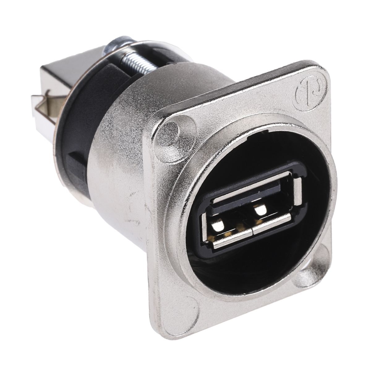 Neutrik USB Type A to Female to USB B Male Adapter