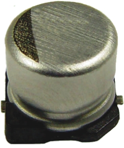 NIC Components 470 μF Capacitor 25V dc, Surface Mount Solder - NAZT471M25V10X10.5LBF