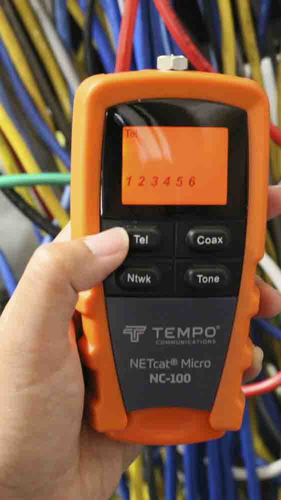 nc-100 Tempo NC-100 Cable Tester UTP, Coaxial, STP