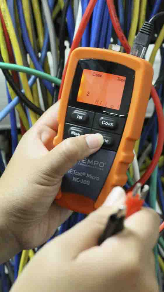 nc-100 Tempo NC-100 Cable Tester UTP, Coaxial, STP
