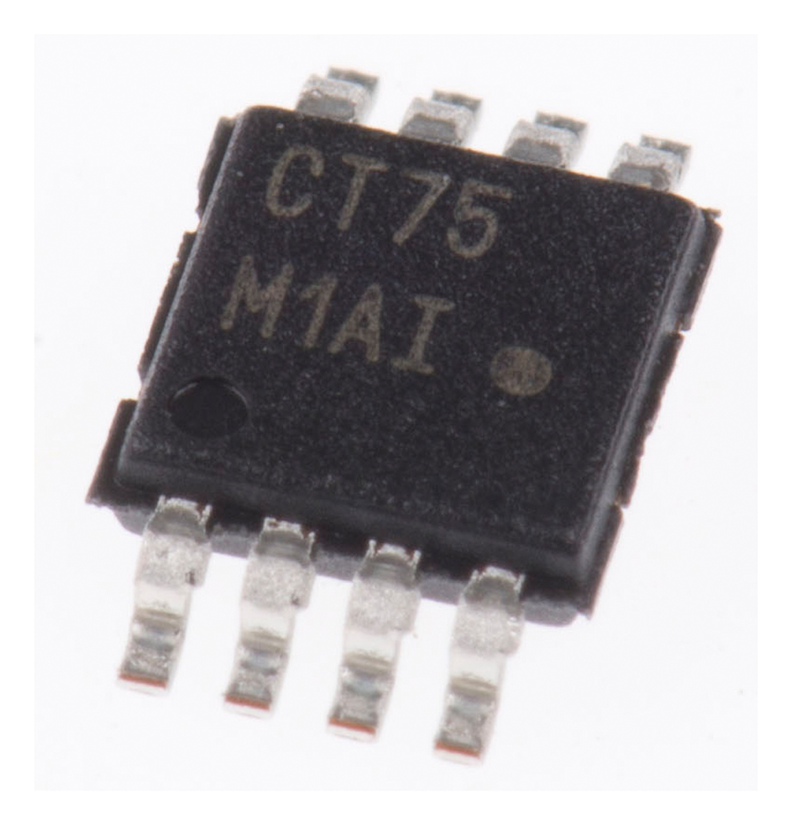 onsemi, Digital Output Temperature Sensor, Surface Mount, Serial-I2C, SMBus, ±1°C, 8-Pin