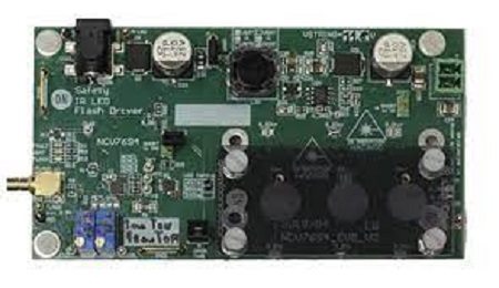 onsemi NCV7694GEVB FLASH IR LED DRV Evaluation Board LED Driver Evaluation Board for NCV7694 Safety Controller for