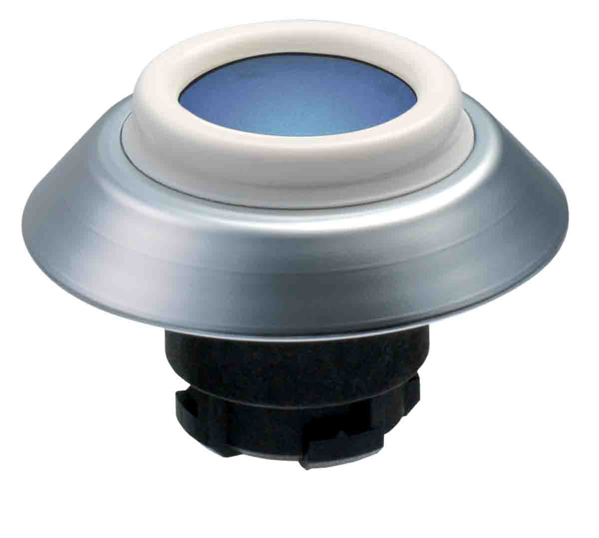 Schmersal NDL Series Blue Momentary Push Button Head, 22 mm Cutout, IP67, IP69K