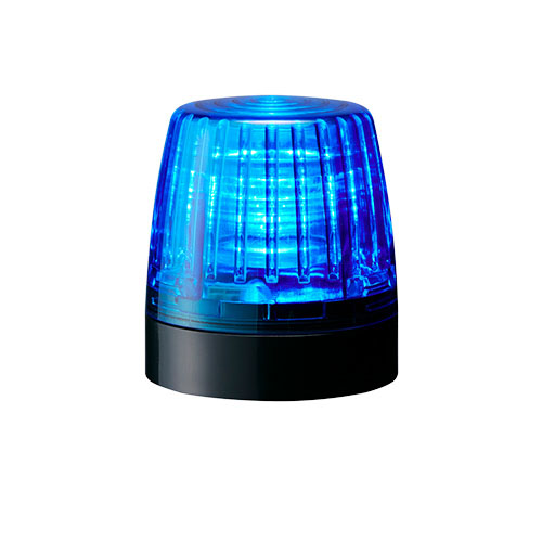 Patlite NE-24A Series Blue Steady LED Beacon 24V dc, LED Bulb Surface, IP65
