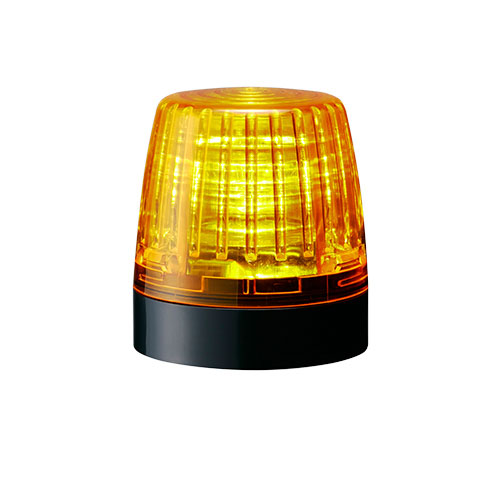 Patlite NE-A Series Amber Steady LED Beacon 24V dc, LED Bulb Surface, IP65