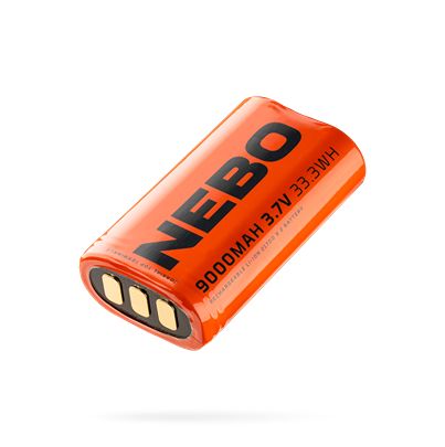 Nebo 3.7 V Lithium-ion Rechargeable Battery, 9 Ah