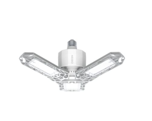 Nebo High Bright E26 Work Light, Cool White, Flat shape