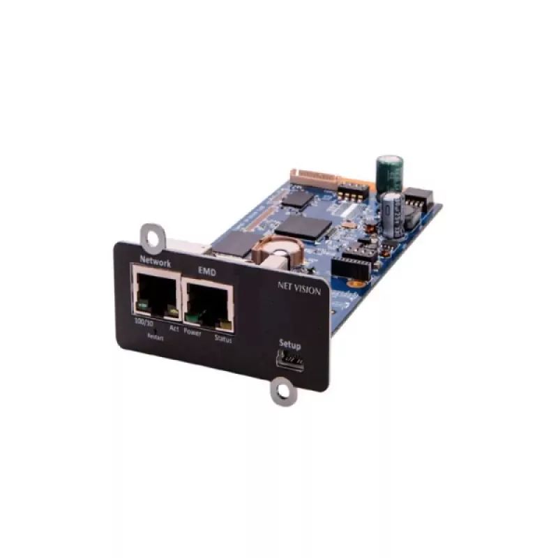 Socomec Communication Interface for use with Enterprise Network, NET VISION Series