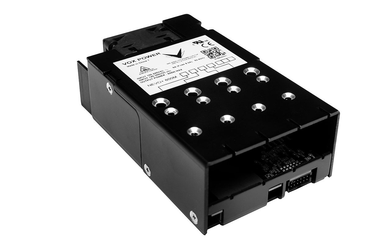 Vox Power Switching Power Supply, NEVO+600ML 4 Output 15V, 450 W, Input 85V ac to  264V