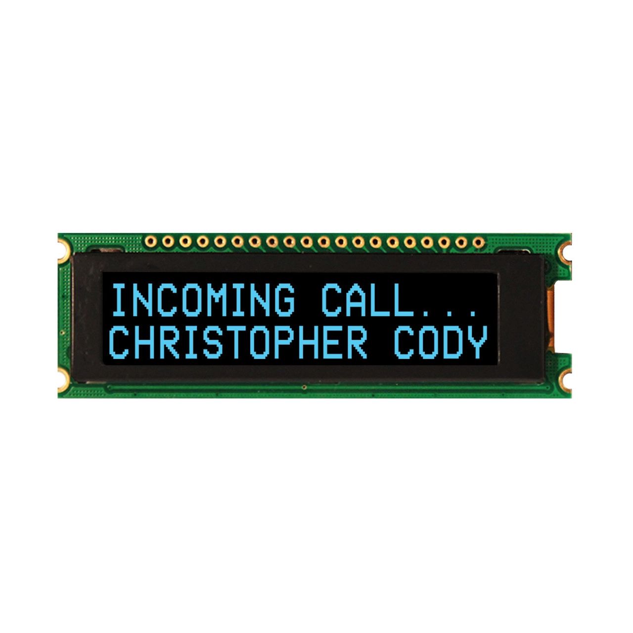NEWHAVEN DISPLAY INTERNATIONAL Blue OLED Display I2C, Parallel, SPI