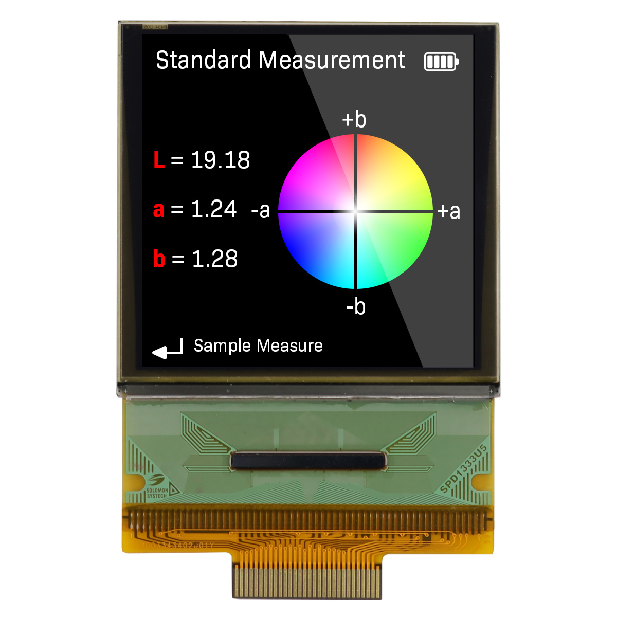 NEWHAVEN DISPLAY INTERNATIONAL 1.91 in Passive matrix OLED Display 176 x 176 pixel PCB I2C, Parallel, SPI