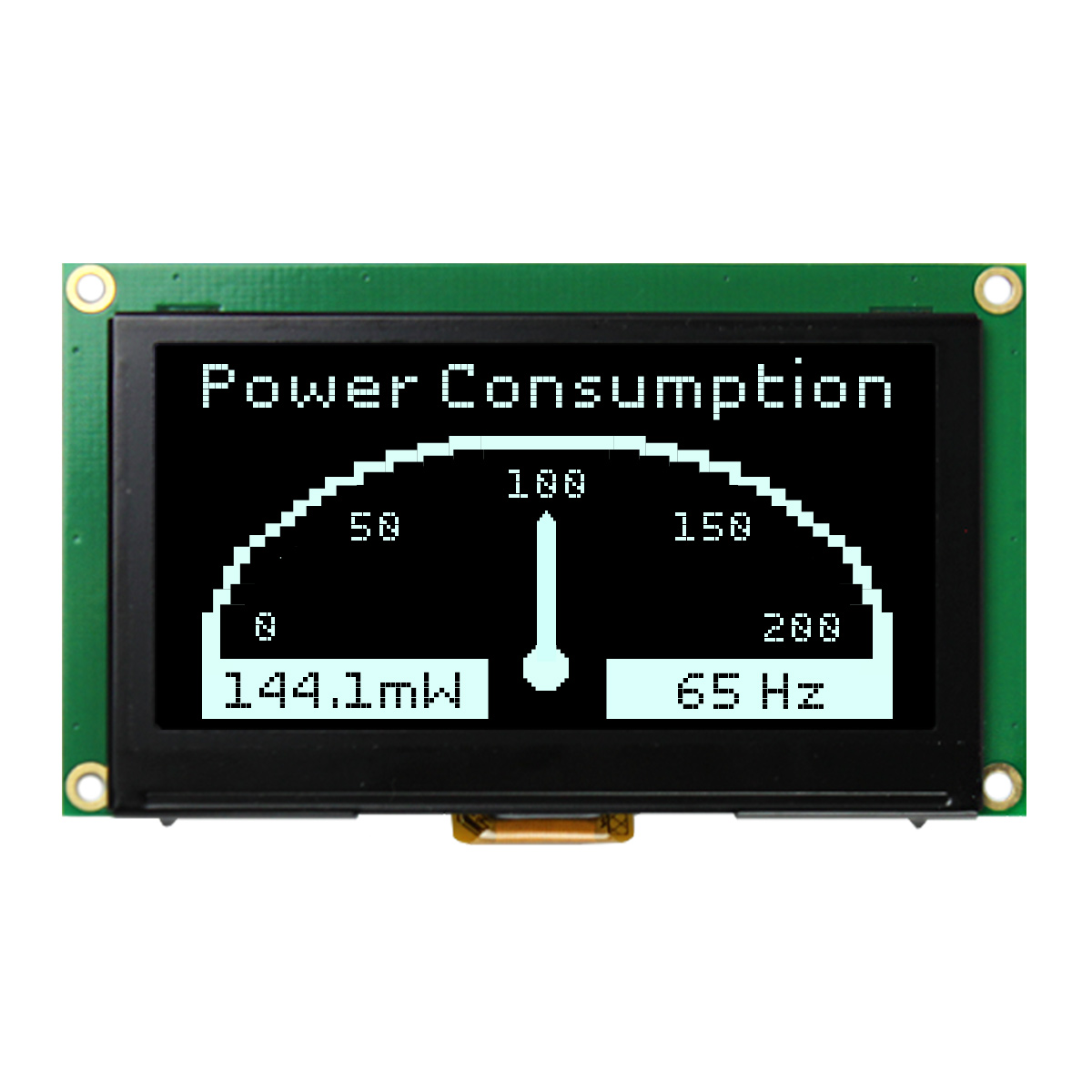 NEWHAVEN DISPLAY INTERNATIONAL 2.7 in Graphic Oled matrix White LED Module 128 x 64 pixel 3 Wire SPI, 4 Wire SPI,