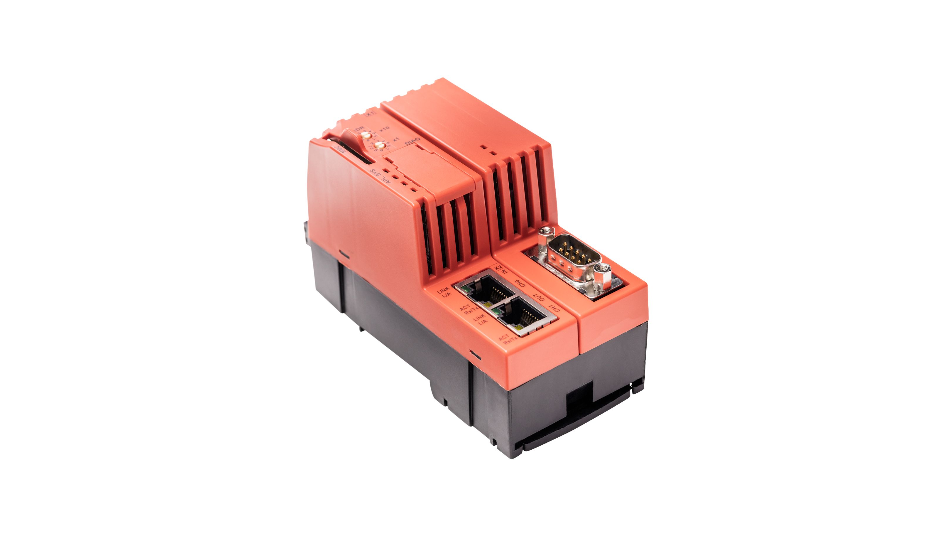 nhst-t100-cocom Hilscher USB to D Sub De 9 Connector, 2 x RJ45 Interface Converter Interface Converter