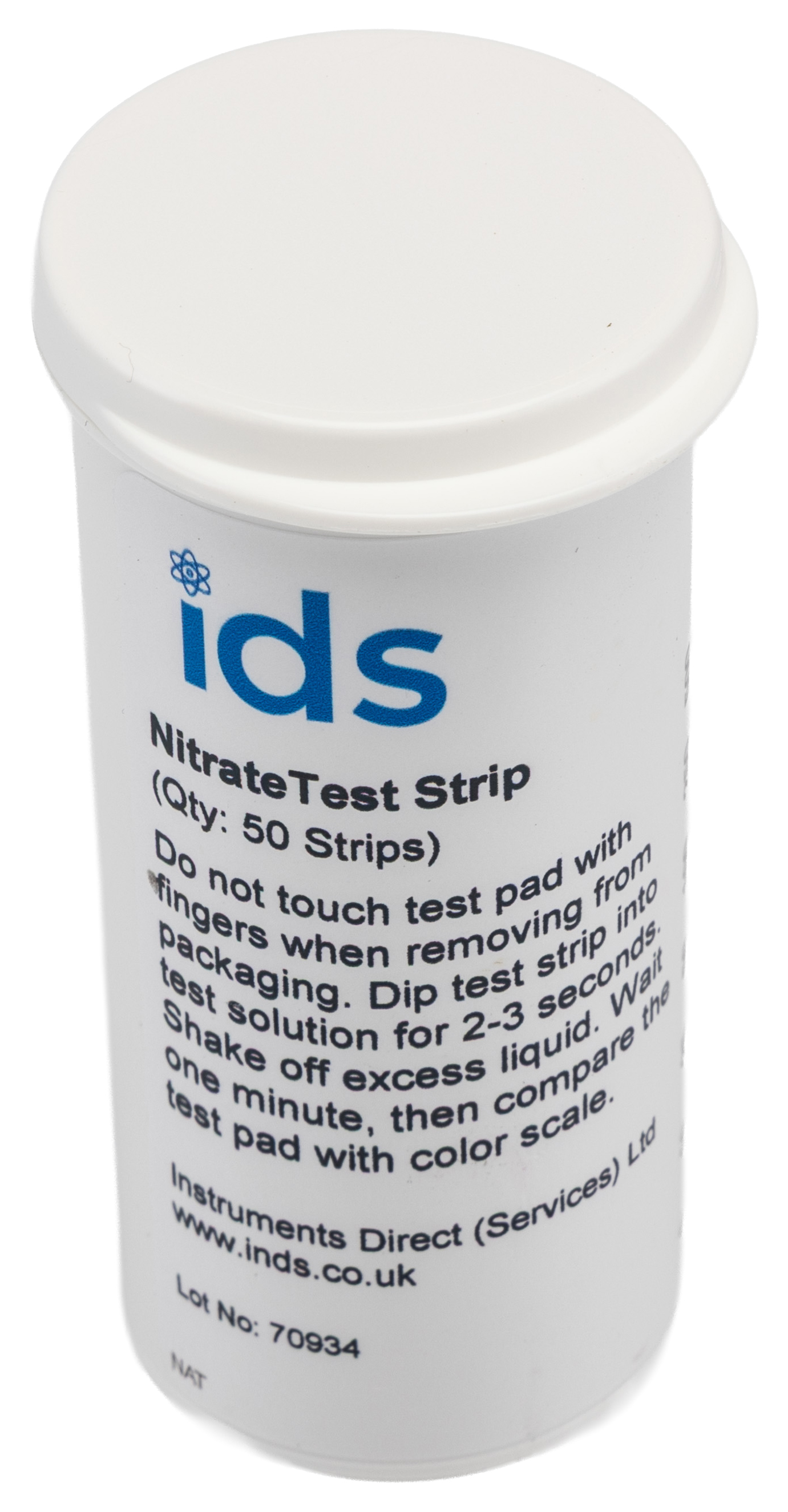 Instruments Direct Single Parameter(s) Nitrate pH Test Strips - 50 strips