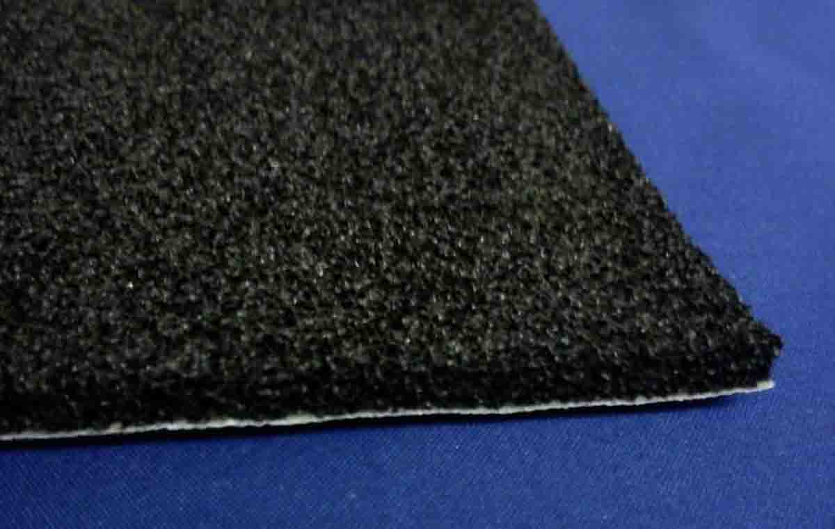 Nitto Black Ethylene Propylene Diene Monomer Rubber Sheet, 1 m x 500mm x 10 mm, 125kPa, 100 °C