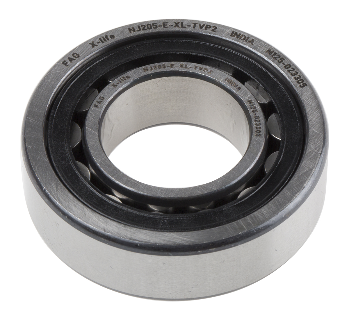 FAG NJ205-E-XL-TVP2 25 mm ID Roller Bearing, 52 mm OD