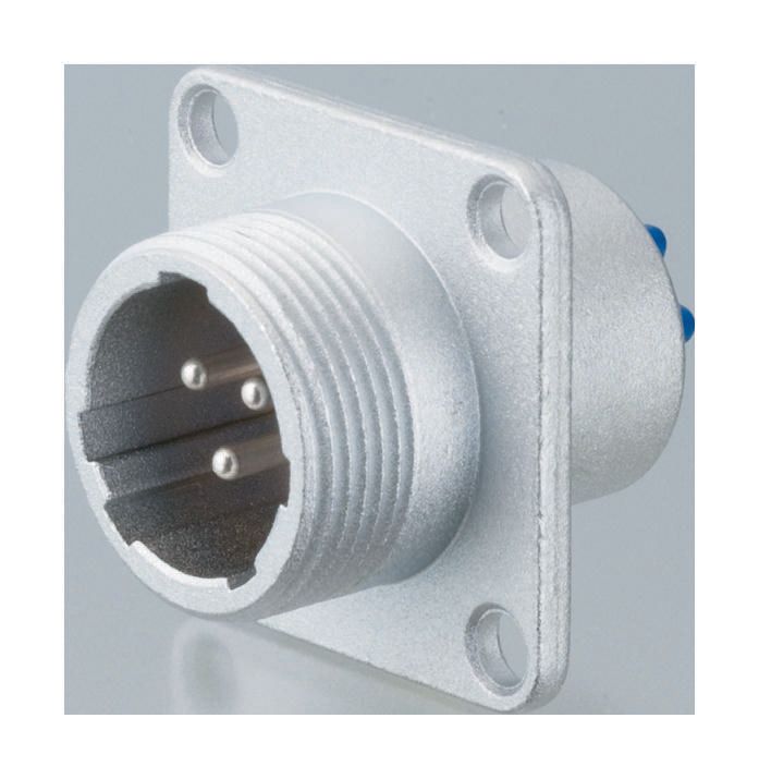 Nanahoshi Kagaku Circular Connector, 7 Contacts, Panel Mount, Socket, Male, NJC Series