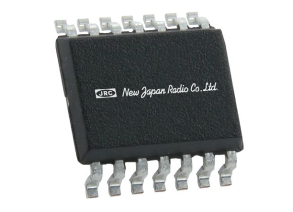Nisshinbo Micro Devices, 2-Channel Audio, 14-Pin, 300mW SSOP NJM2761V-TE1