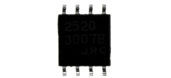 Nisshinbo Micro Devices, 2-Channel Audio, 8-Pin, 300mW DMP NJM4580M-TE1