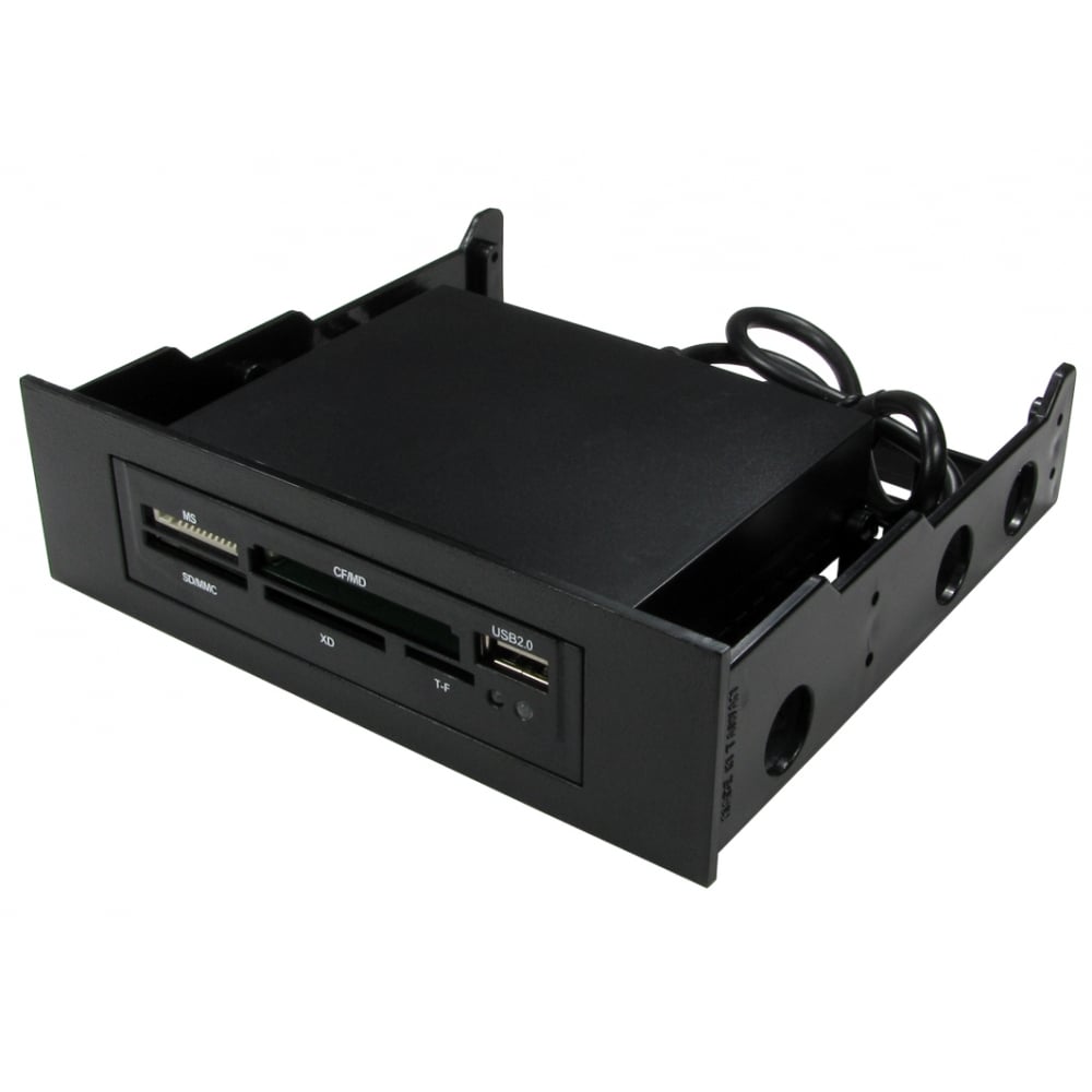 NewLink 7 Port Card Reader Writer USB 2.0 MultiMedia, Microdrive, Compact Flash I, RS-Secure Digital, Memory Stick,