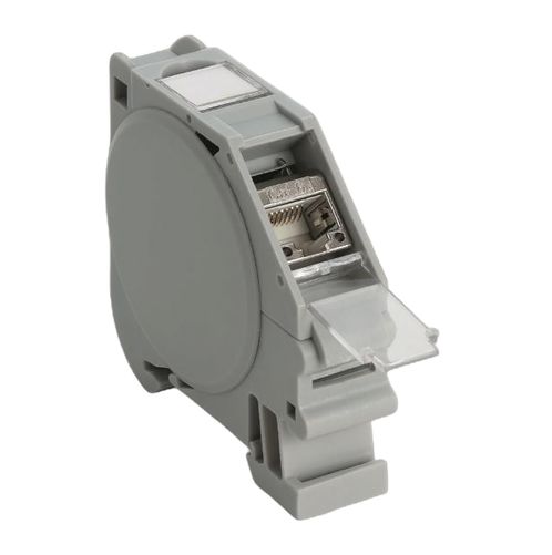 nlethinsidekit F Lutze Ltd NLETH RJ45 1 Port Patch Panel Connector, Shielded Shielding