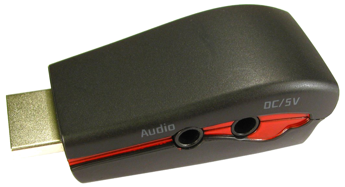 NewLink Black Converter HDMI VGA