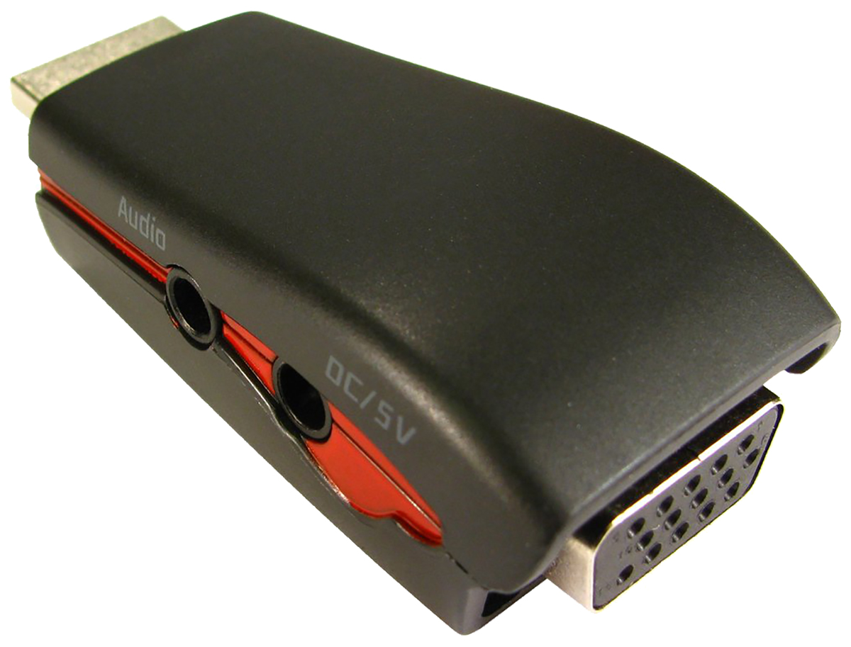 NewLink Black Converter HDMI VGA