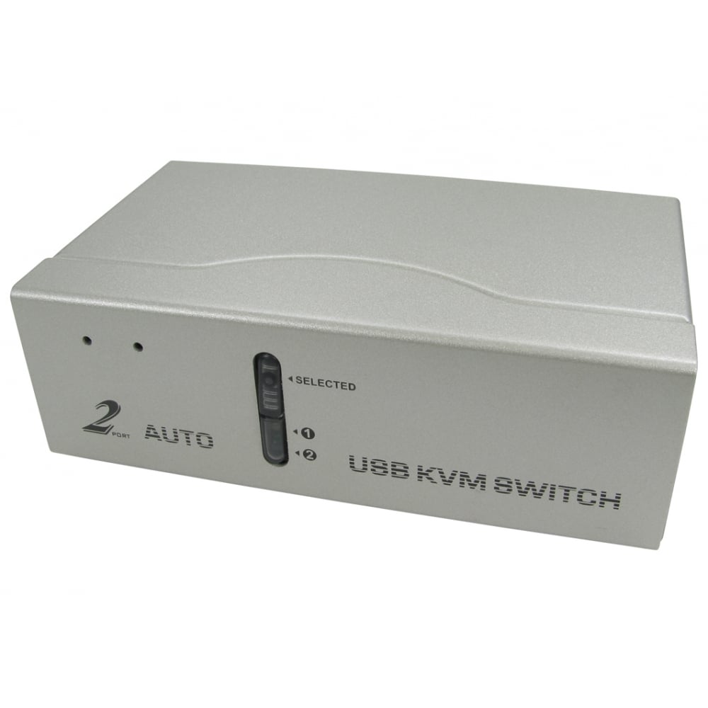 NewLink 2 Port 2 Displays USB VGA, USB KVM Switch 3.5mm Audio Jack Female 2048 x 1536 pixel Maximum Resolution