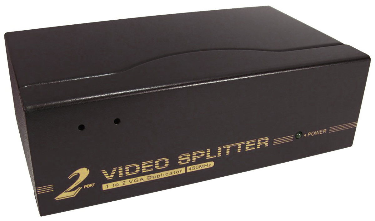 NewLink 1 Input 2 Output VGA Splitter 2048 x 1536 pixel