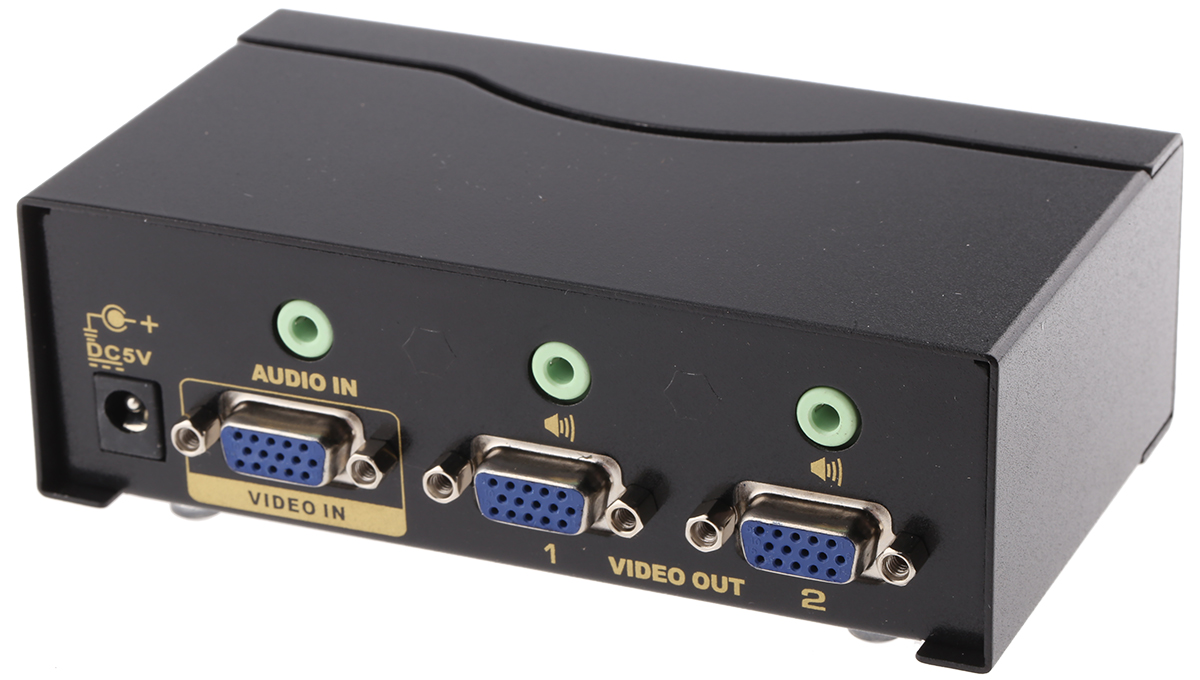 nlkvs-552aud NewLink 2 Port 1 Input 2 Output VGA Splitter 2048 x 1536 pixel
