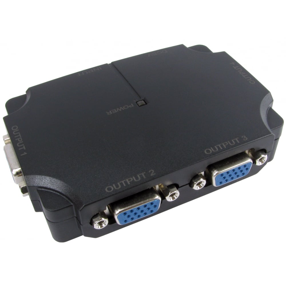 NewLink 4 Port 1 Input 4 Output SVGA Splitter 1920 x 1080 pixel