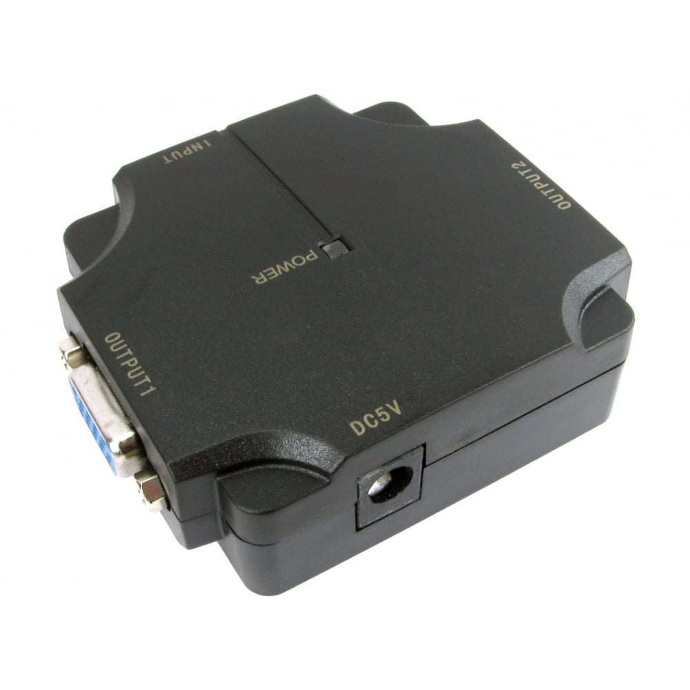 NewLink 2 Port 1 Input 2 Output SVGA Splitter 1920 x 1080 pixel